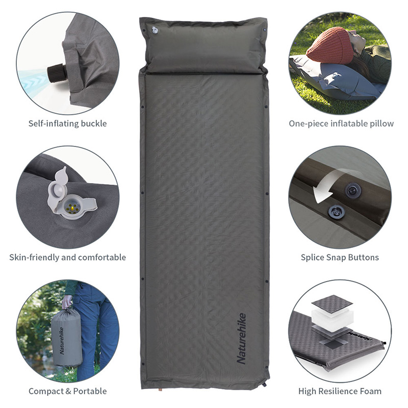 Naturehike D01 Self-inflating  - огляд і ціна Outdoor Camping Rugs