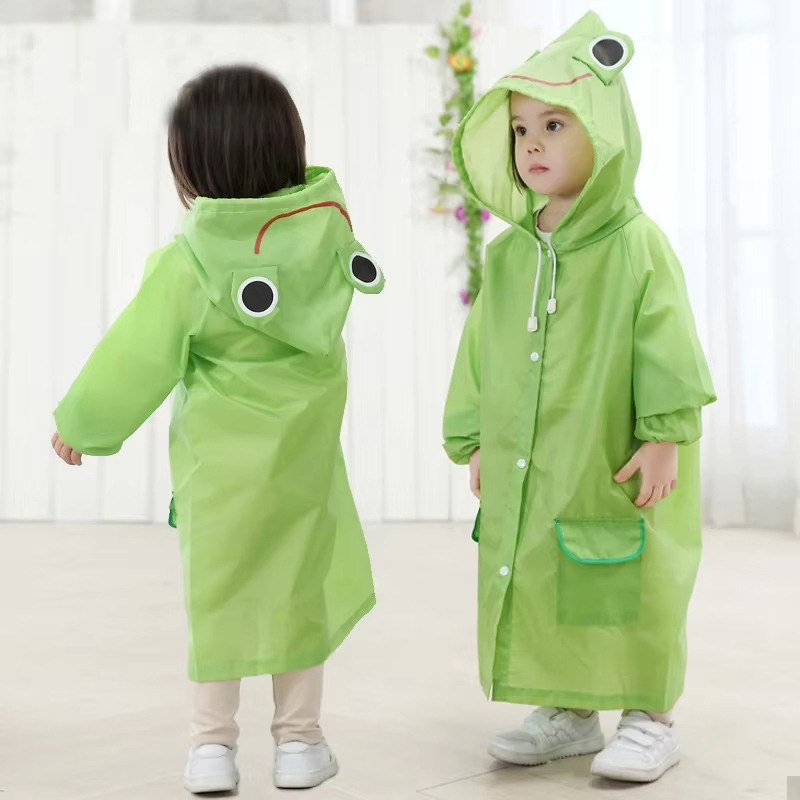 Kids Raincoat Cartoon Animal S - огляд і ціна Camping Rain Poncho